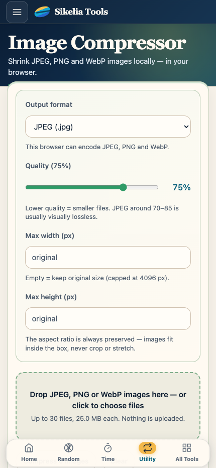 Image Compressor
